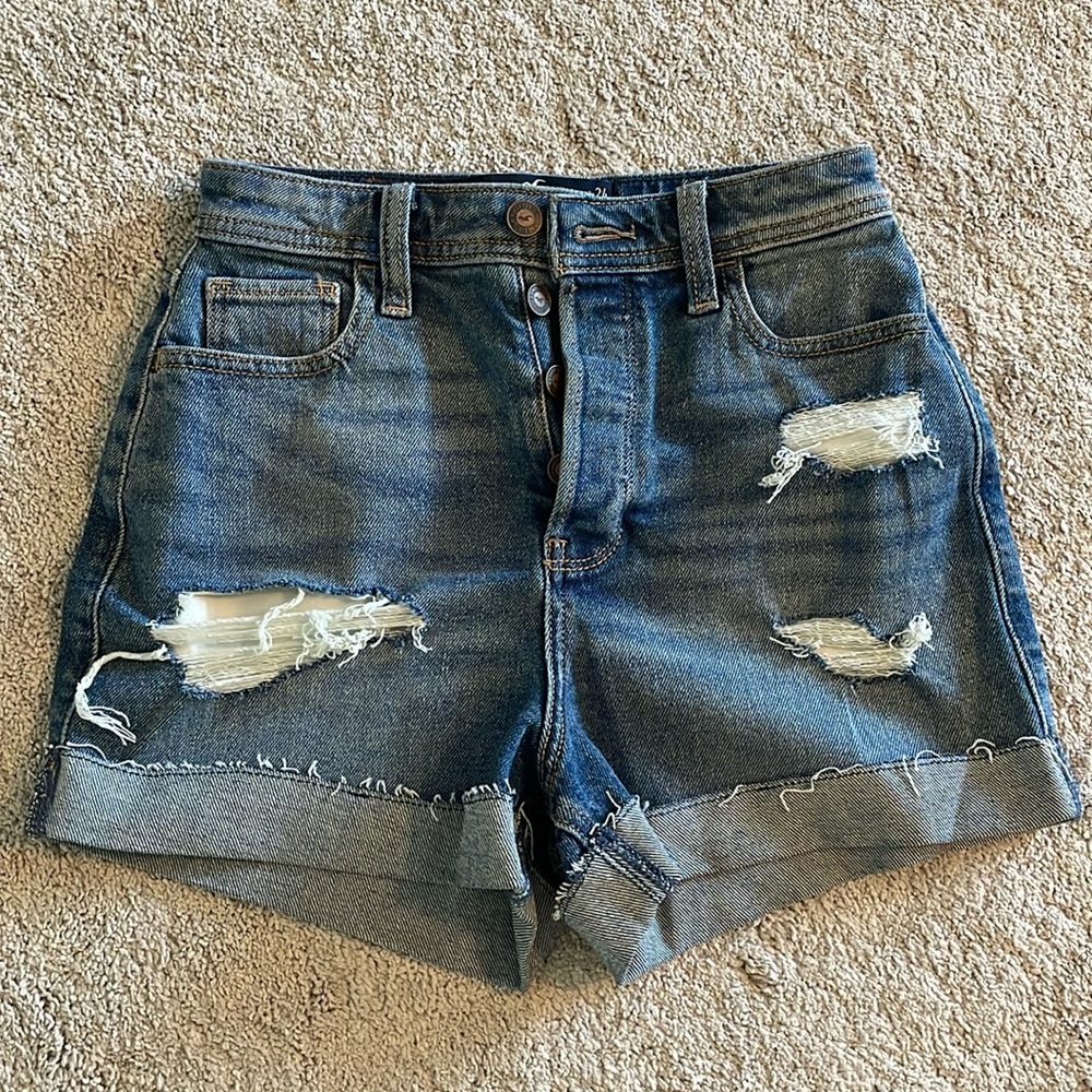 Hollister jean shorts